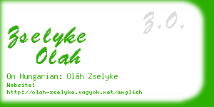 zselyke olah business card