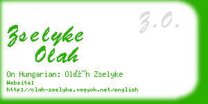 zselyke olah business card